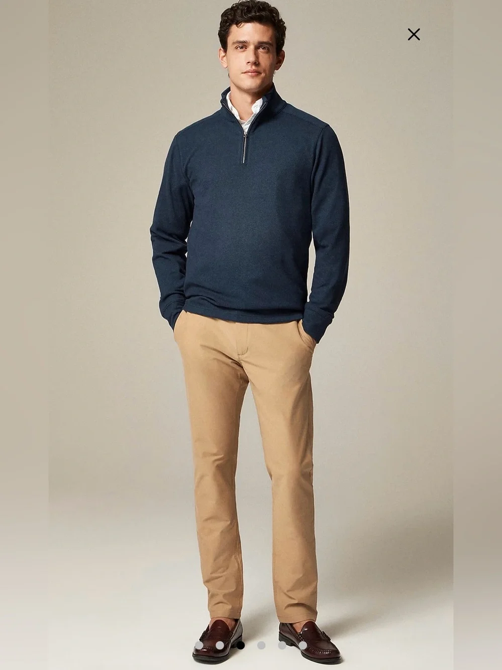 J. CREW 484 Slim-fit tech pant in Savannah‎ Sand Size 29 NWOT $128 CG696